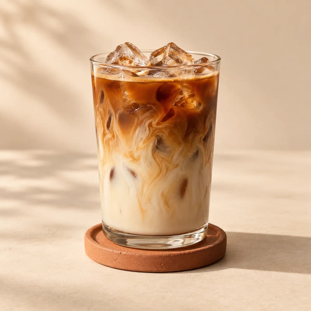 Daily’s iced oat latte